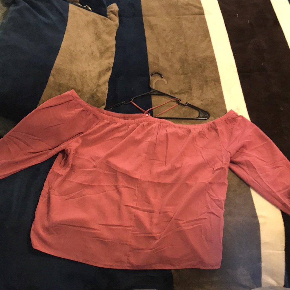 Crossed over Shoulder Top